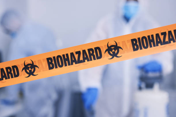 Professional Infectious Disease Decontamination technician working in Albany, IN